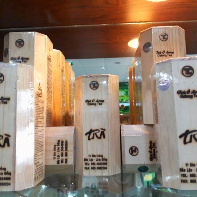 TRÀ Ô LONG - OOLONG TÂM CHÂU HỘP GỖ 100G