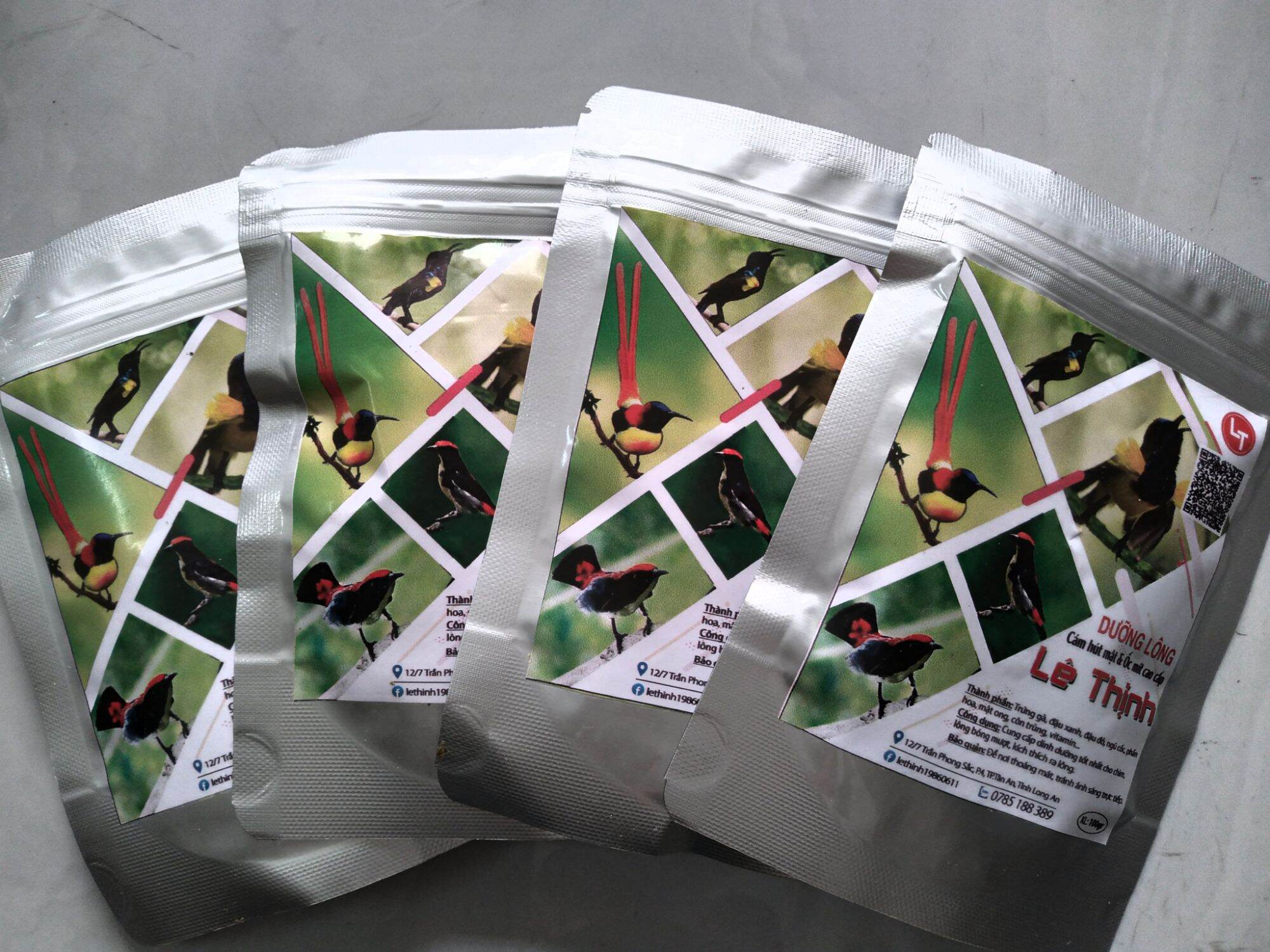 Cám hút mật và ốc mít Lê Thịnh ( dưỡng lông) 100g