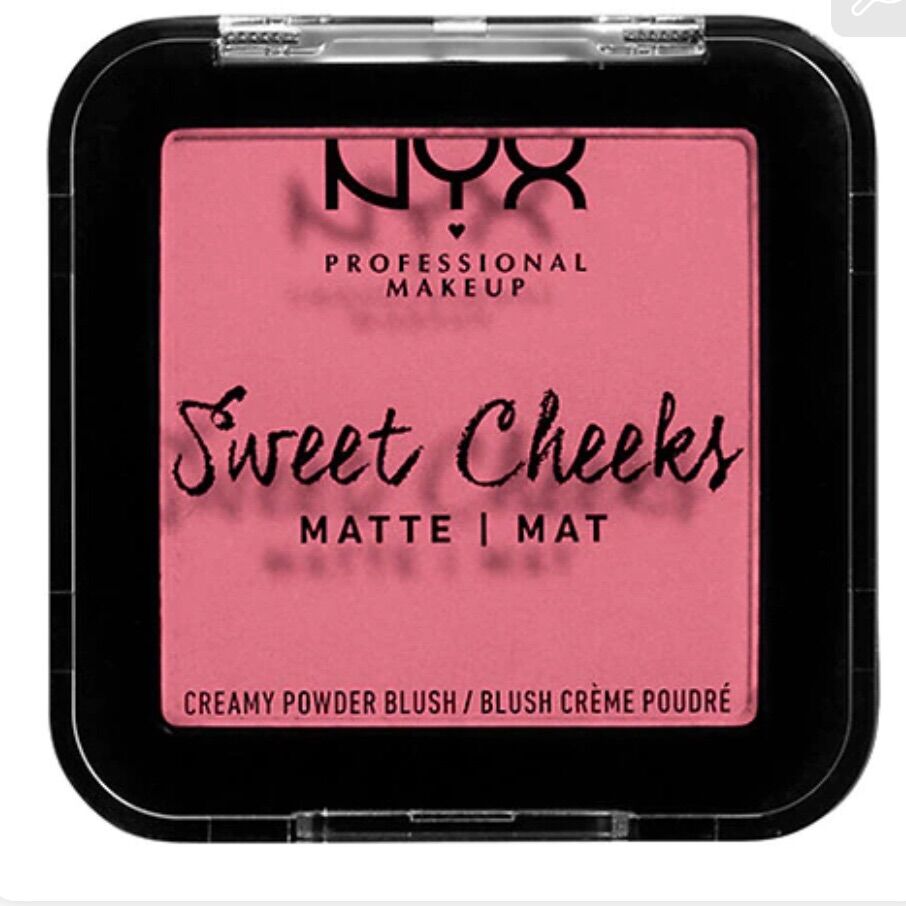 Phấn má hồng nyx sweet cheeks creamy powder blush 5g - rose & play