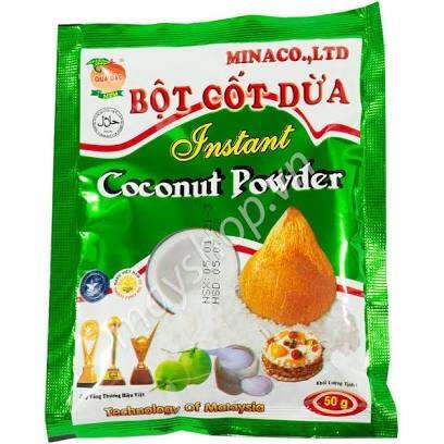 50gr bột cốt dừa