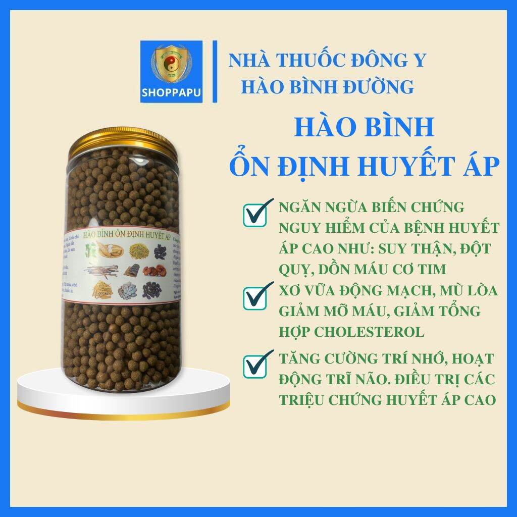 ✅[CHÍNH HÃNG] Nam Dược Gia Truyền Hào Bình Ổn_Định_Huyết_Áp