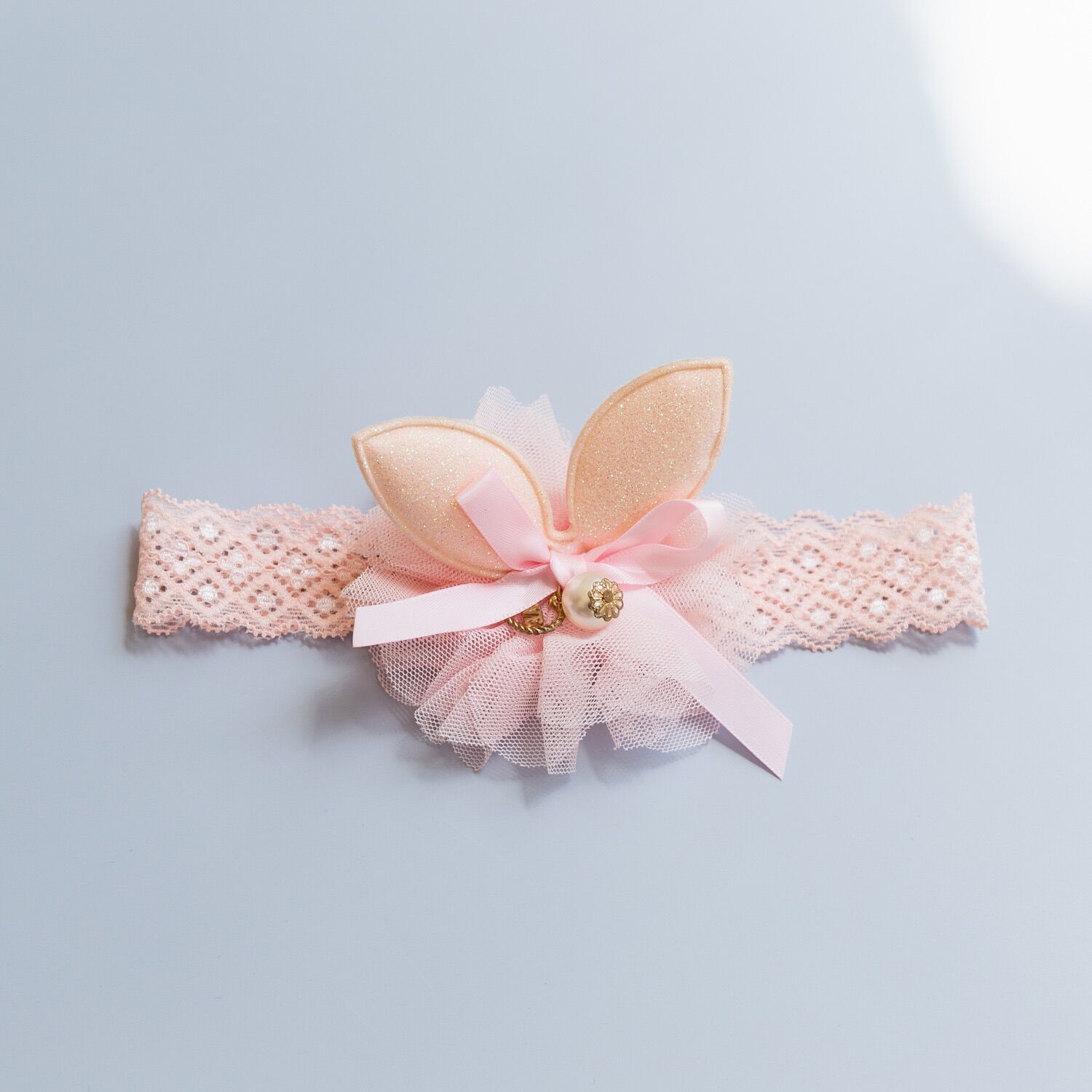 Turban tai thỏ xinh xắn cho bé gái