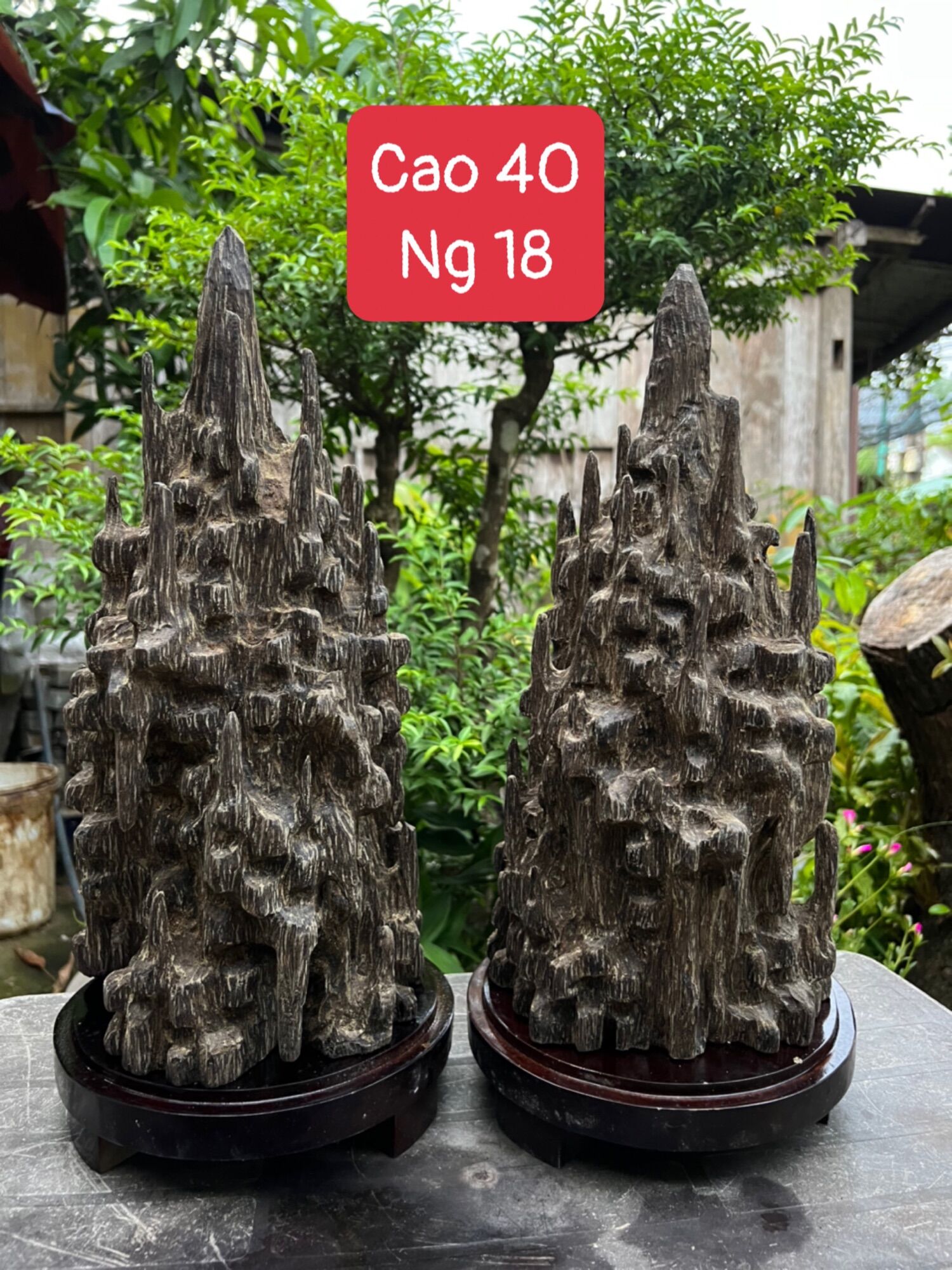 ☘️Cảnh trầm hương để bàn Phong Thuỷ☘️