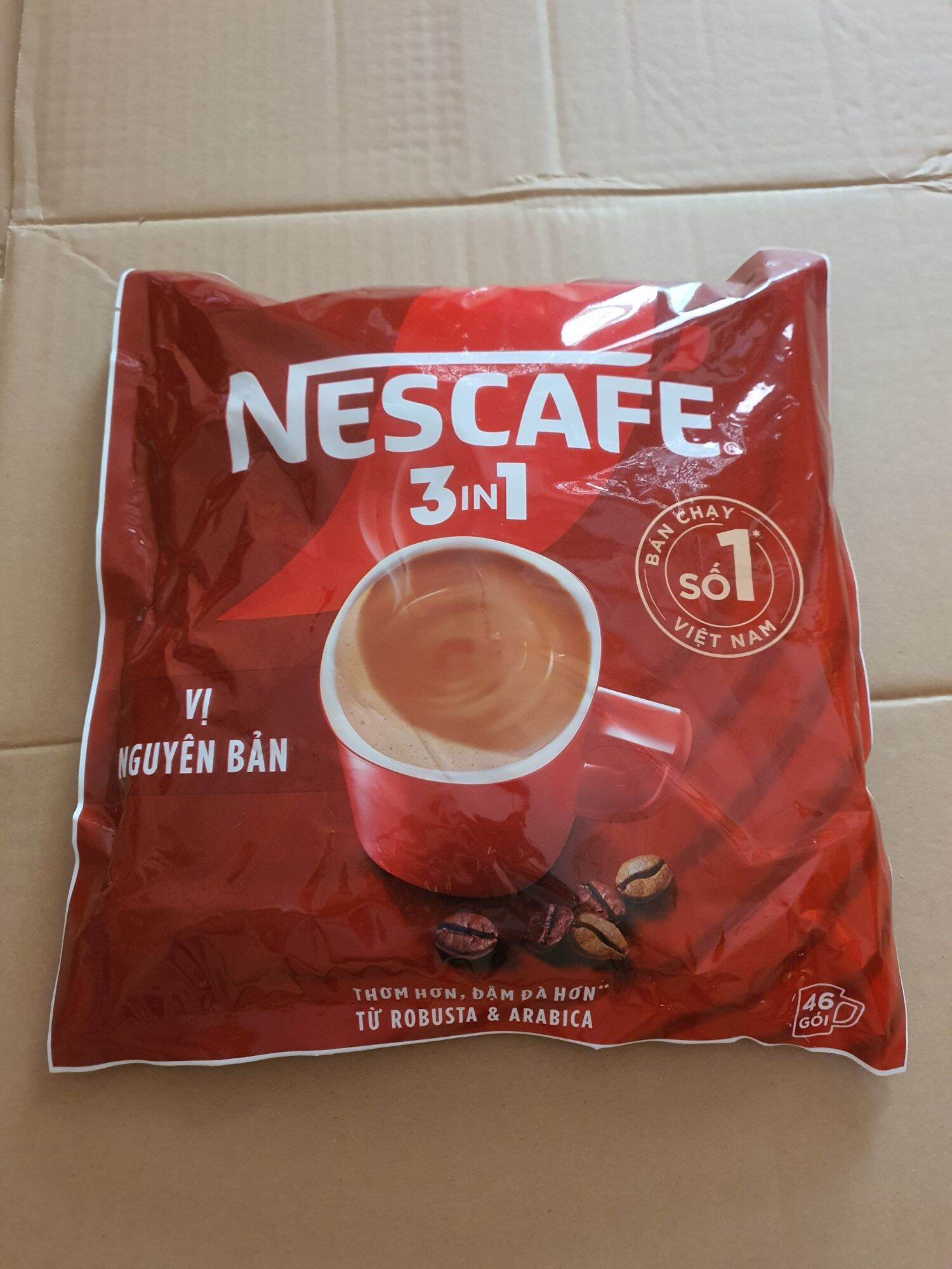 Nescafe đỏ bịch 46 gói x 17g