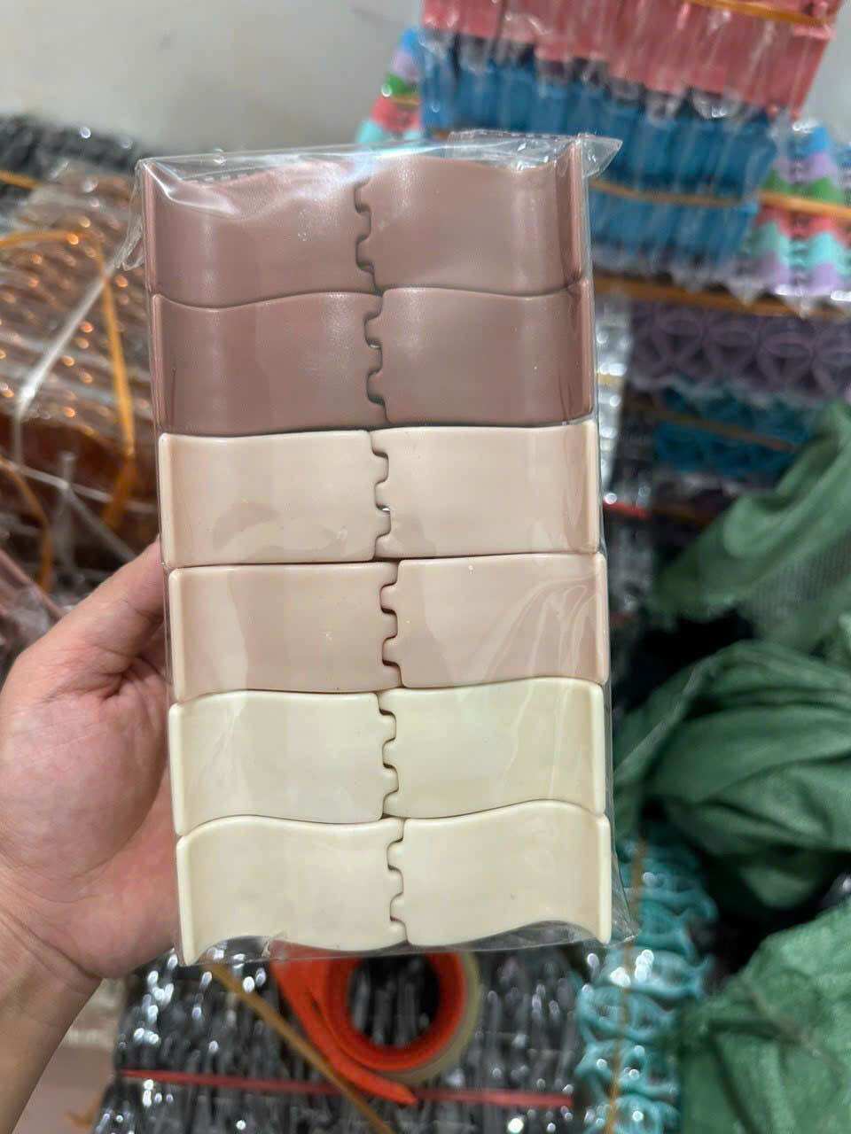Kẹp tóc 3 răng 5 răng (ngẫu nhiên màu)