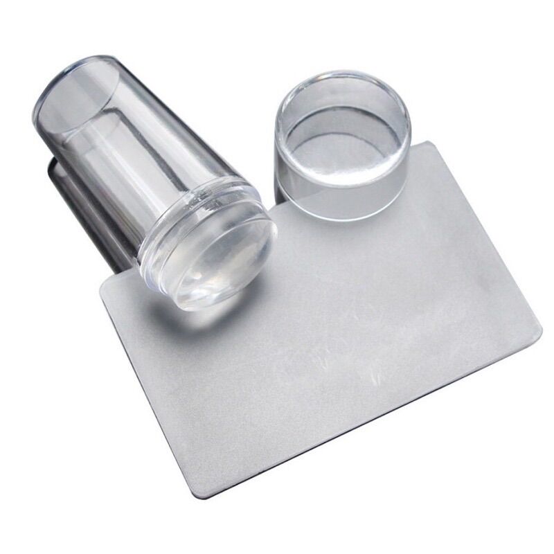 Con dấu silicon in móng tay trong suốt