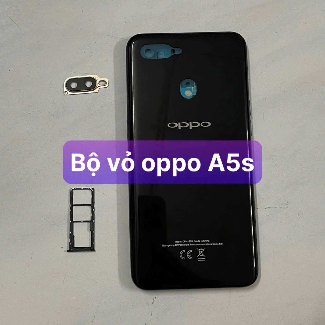 Oppo A5S Case Set, Including Sim Tray, Keys, Camera Glass