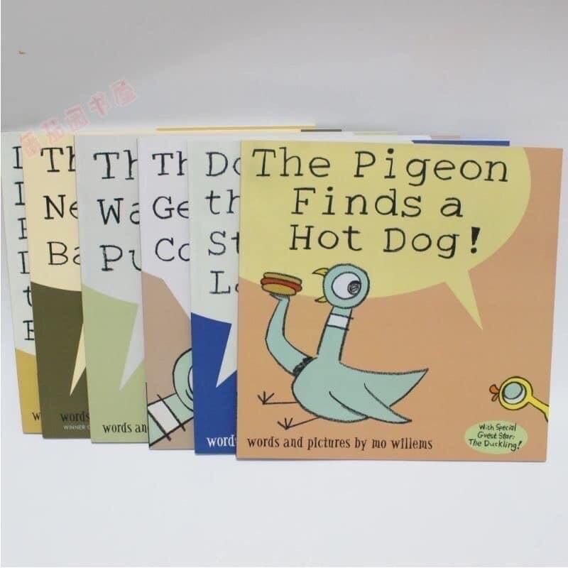 The pigeon series-7 books tặng kèm file nghe mp3