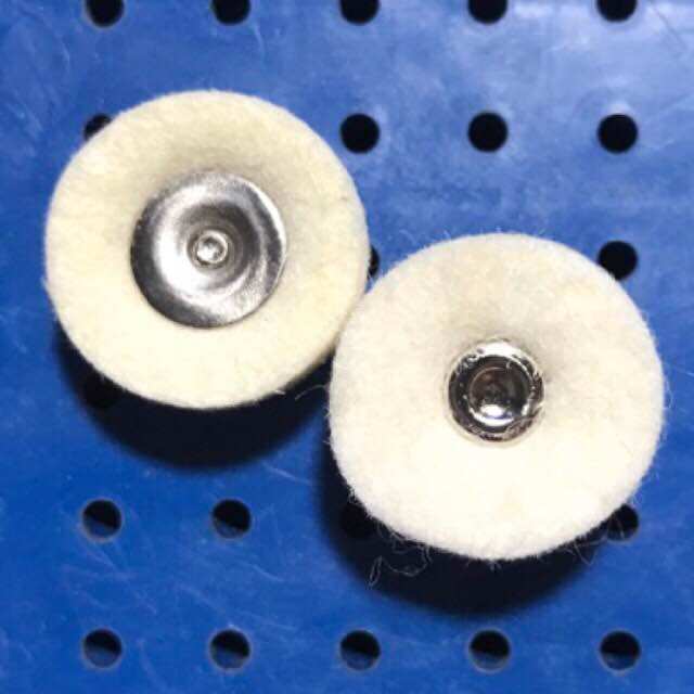 Trục đĩa nỉ đánh bóng 25mm cán 2.35mm/3mm