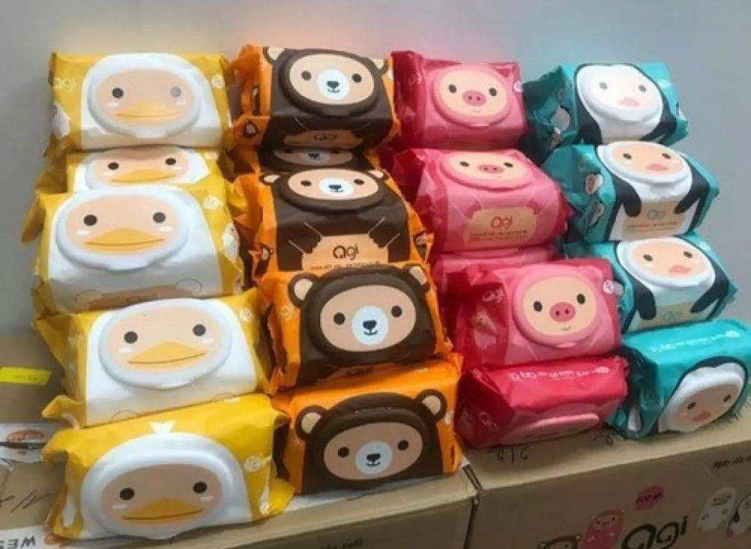 Combo 10 Khăn giấy ướt Agi 100 tờ không mùi.