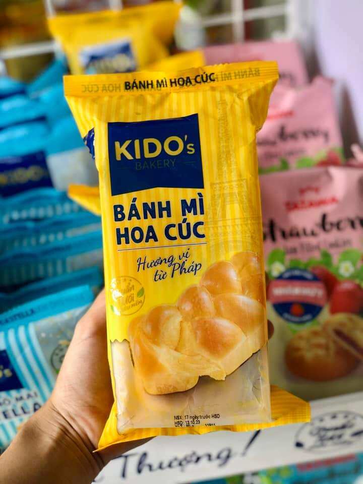 Bánh mì tươi KIDO : Bánh mì Hoa Cúc ( Date mới mỗi ngày)