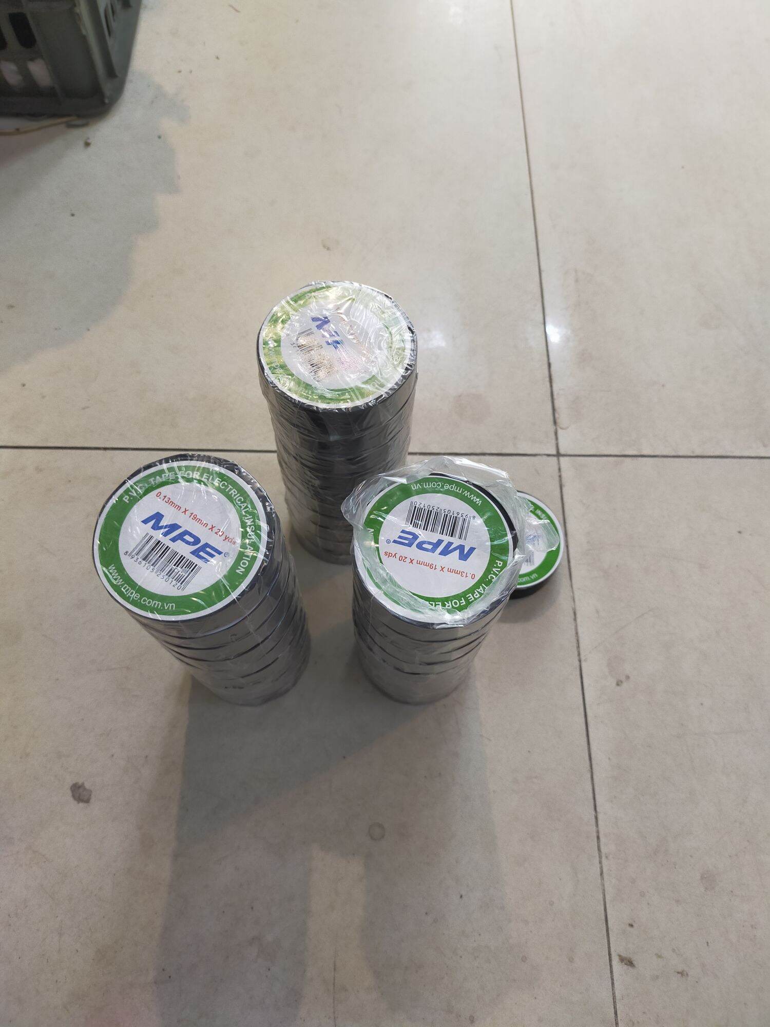 Băng dính điện MPE cuộn to