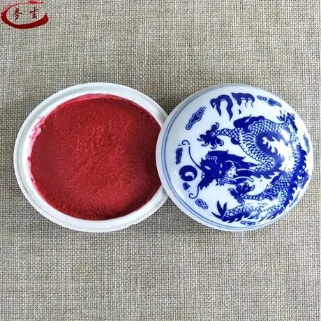 Mực dấu chu sa loại tốt dùng ấn dấu thư pháp thư họa
