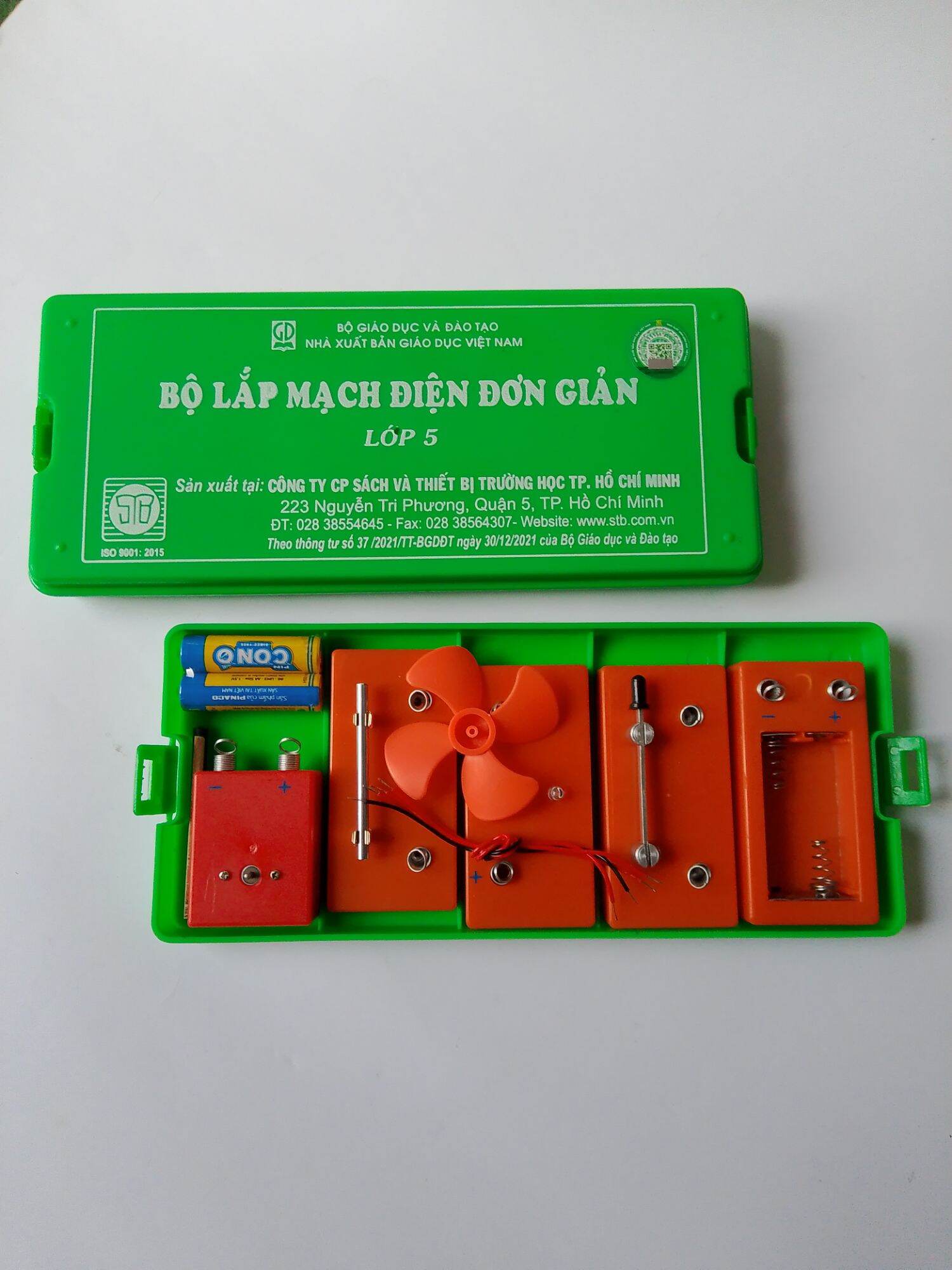 Bộ Lắp Mạch Điện Môn Công Nghệ Lớp 5