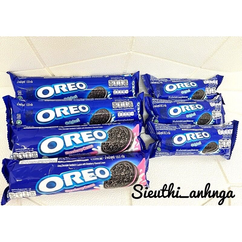 Bánh thỏi oreo quy kem 66,5g/137g.