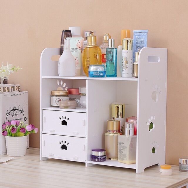 TỦ MINI ĐỂ ĐỒ ĐA NĂNG 2 NGĂN KÉO 38x38x17.5cm