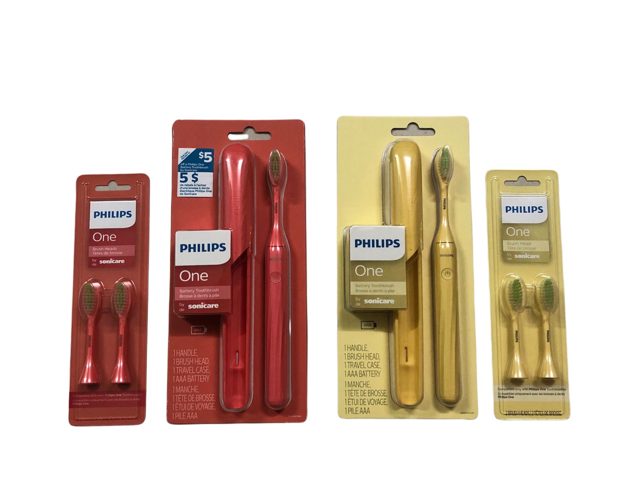 Bàn chải điện Philips one by sonicare dùng pin AAA