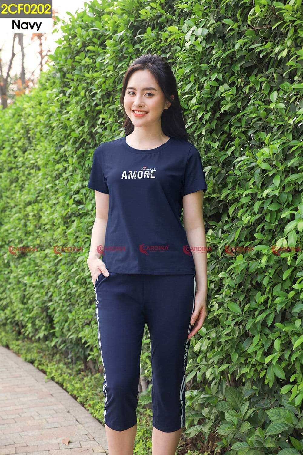 Bộ cotton Nữ Cao Cấp CARDINA