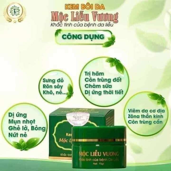 [Mẫu mới] kem bôi da mộc liễu vương lan chi 20gr