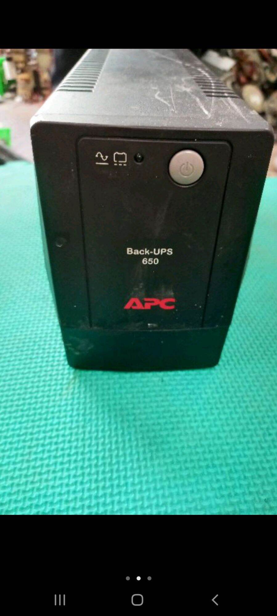 Ups apc rs500 hoặc 650 giá chưa bình ác quy sài tốt. 589nhattao