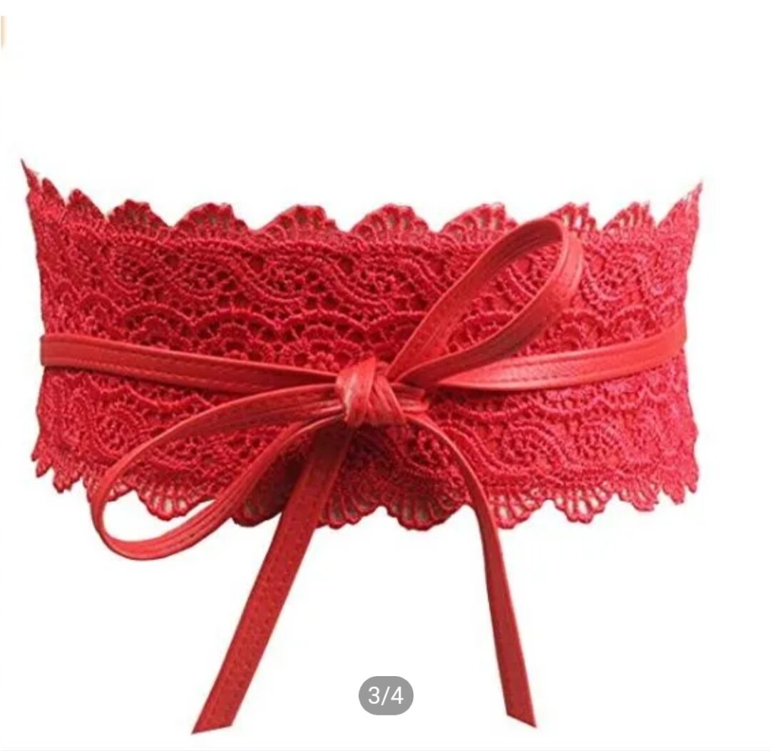 Thắt lưng nữ lace, Dây nịt ren đẹp