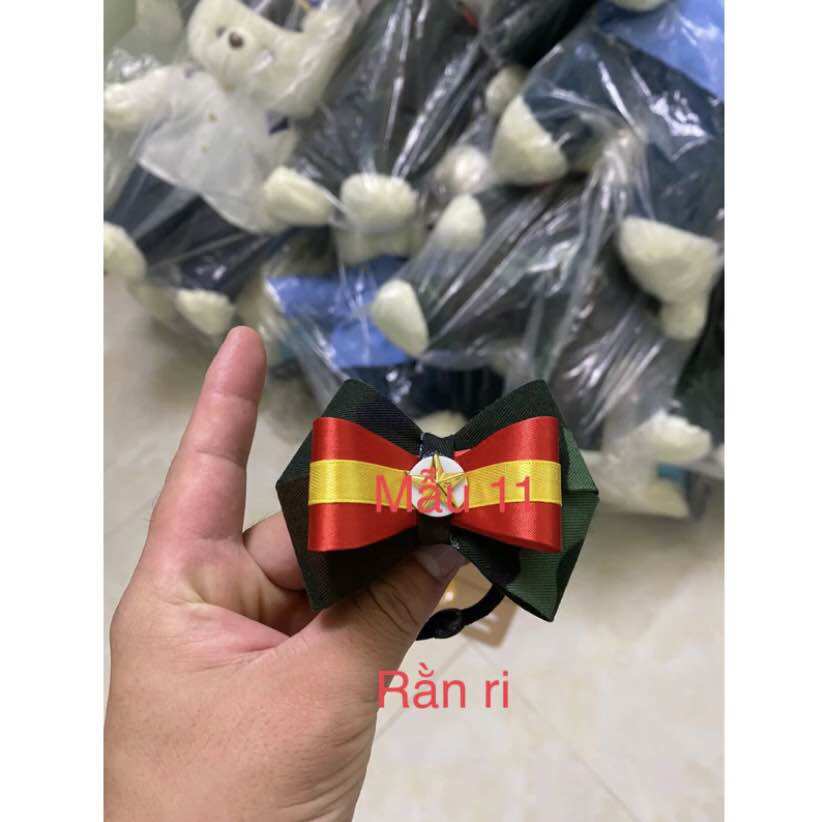 Nơ Cột Tóc Bộ Đội Công An