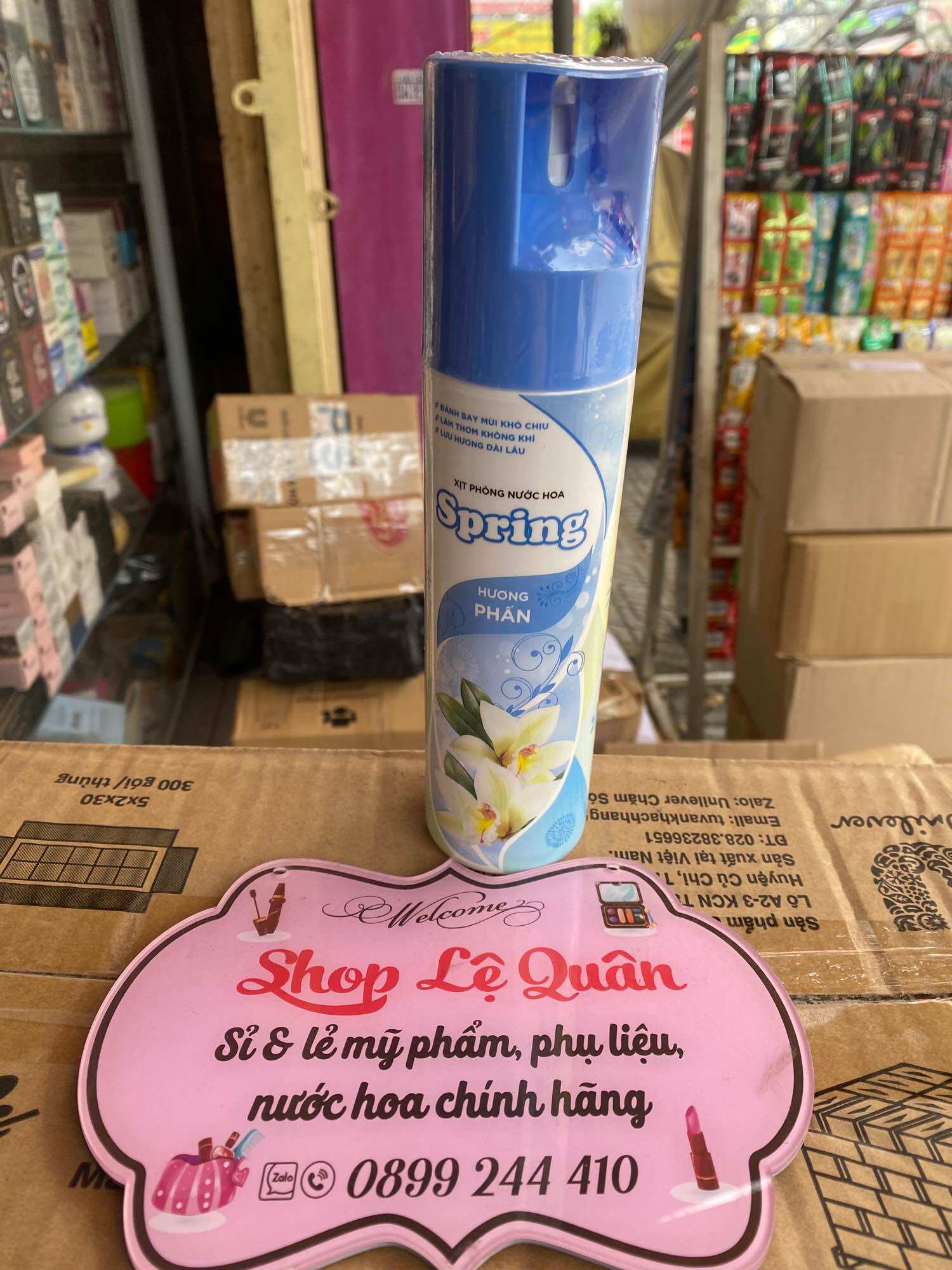 (5 MÙI) Nước hoa xịt phòng Spring 225ml