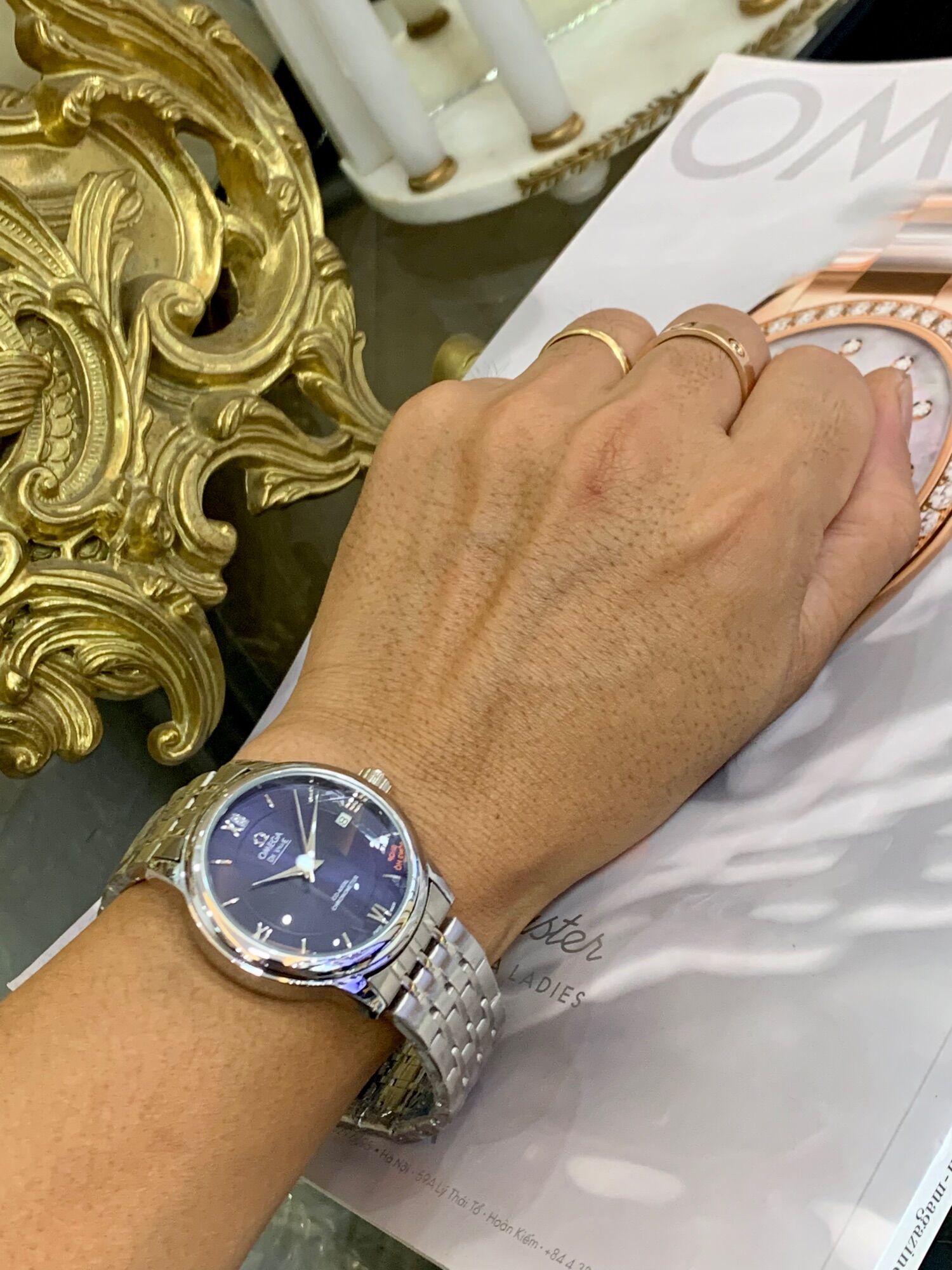 Đồng hồ Nam cơ Omega