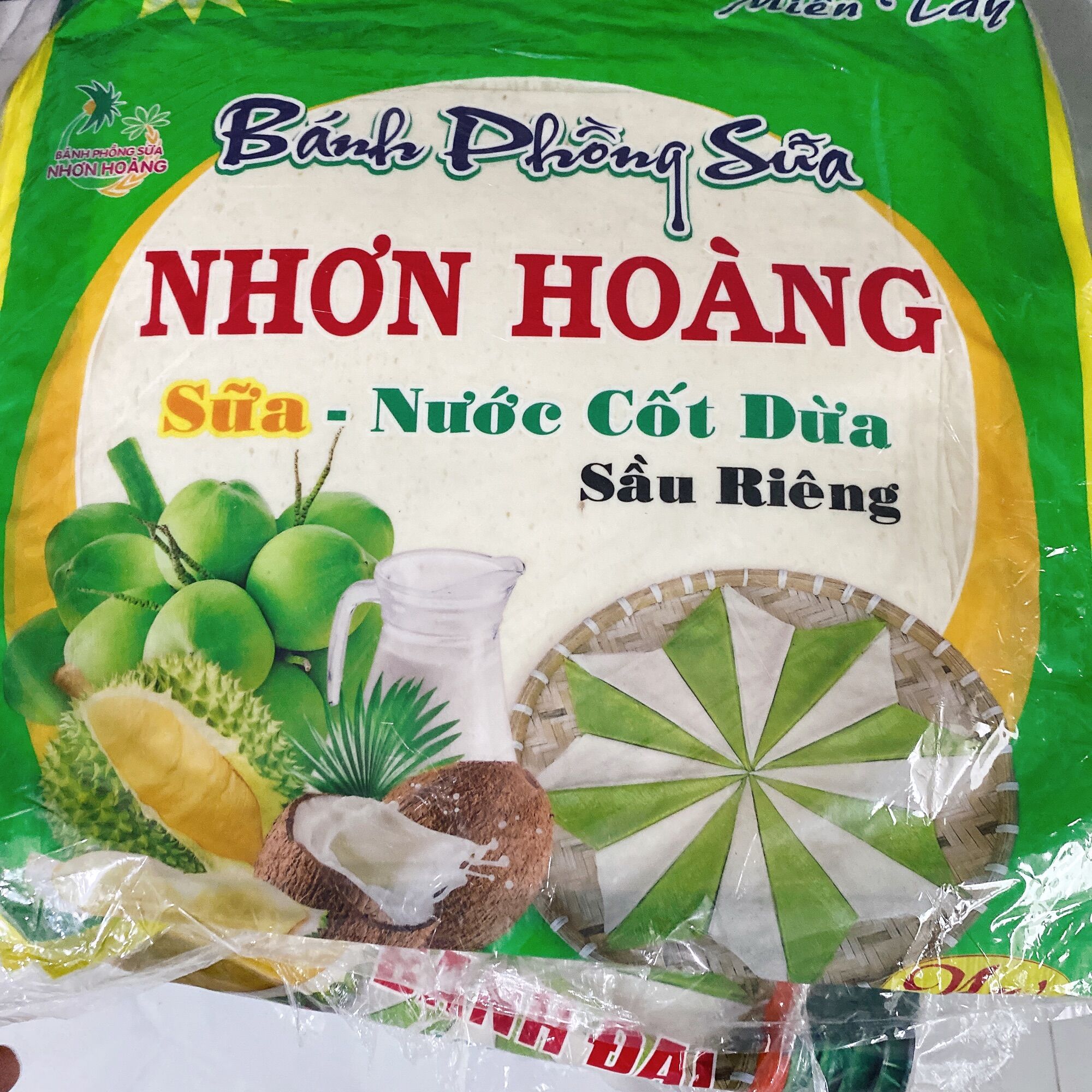 Bánh tráng sữa Nhơn Hoàng loại 220g