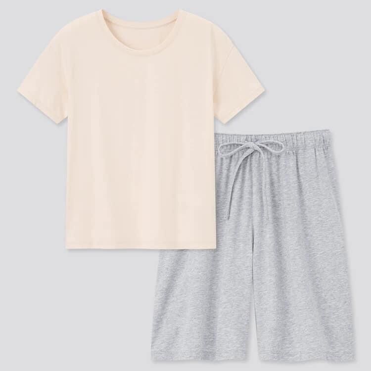 Airism Bộ mặc nhà nữ Uniqlo ( Pick Nhật - Đủ Bill)