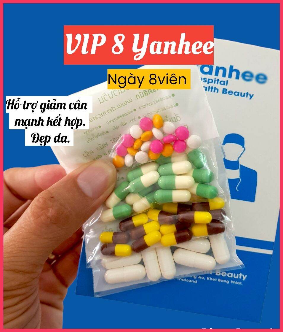 Giảm Cân VIP 8 Yanhee Thái Lan Giảm Nhanh Cấp Tốc