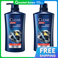 Clear | Dầu gội làm sạch sâu Clear Men 650ml (2 chai)