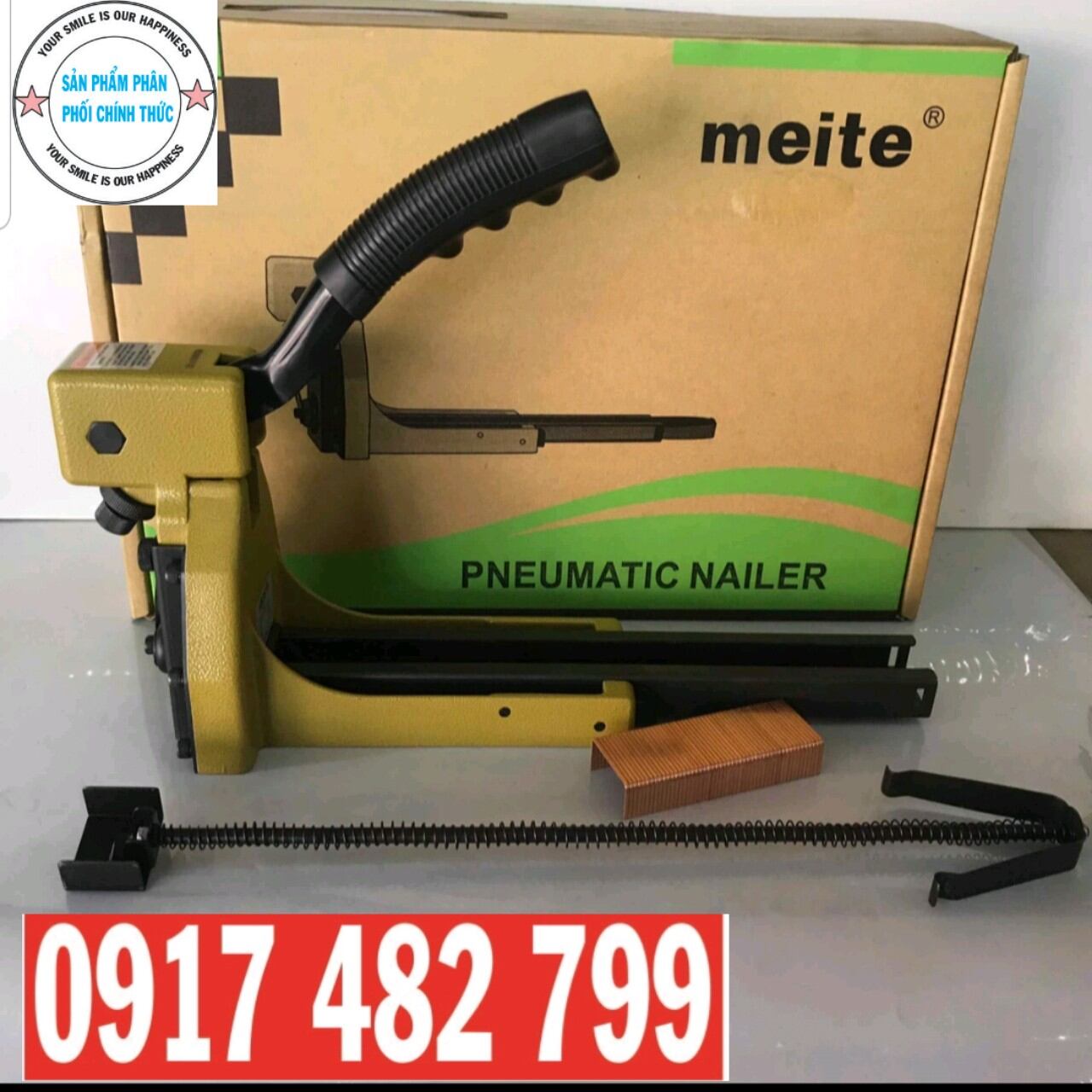 Máy bấm đinh ghim thùng carton meite 3518