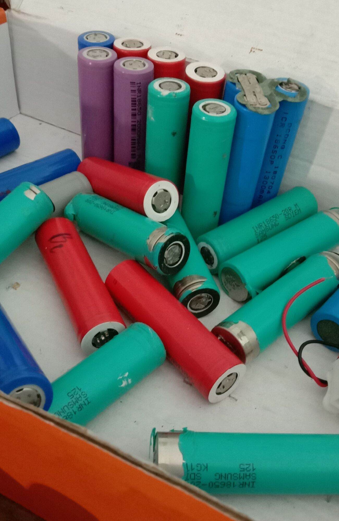 PIN 18650 hàng tháo đã test đủ dung lượng