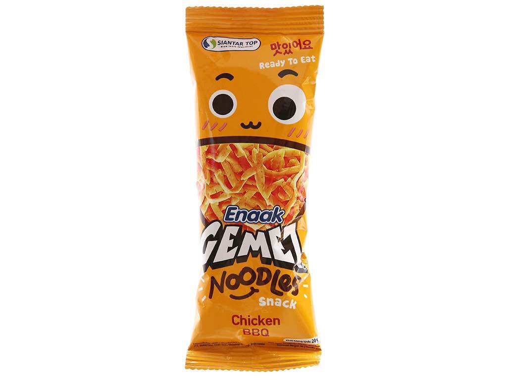 Combo's 5 gói Snack Mì hương Gà BBQ 20gr