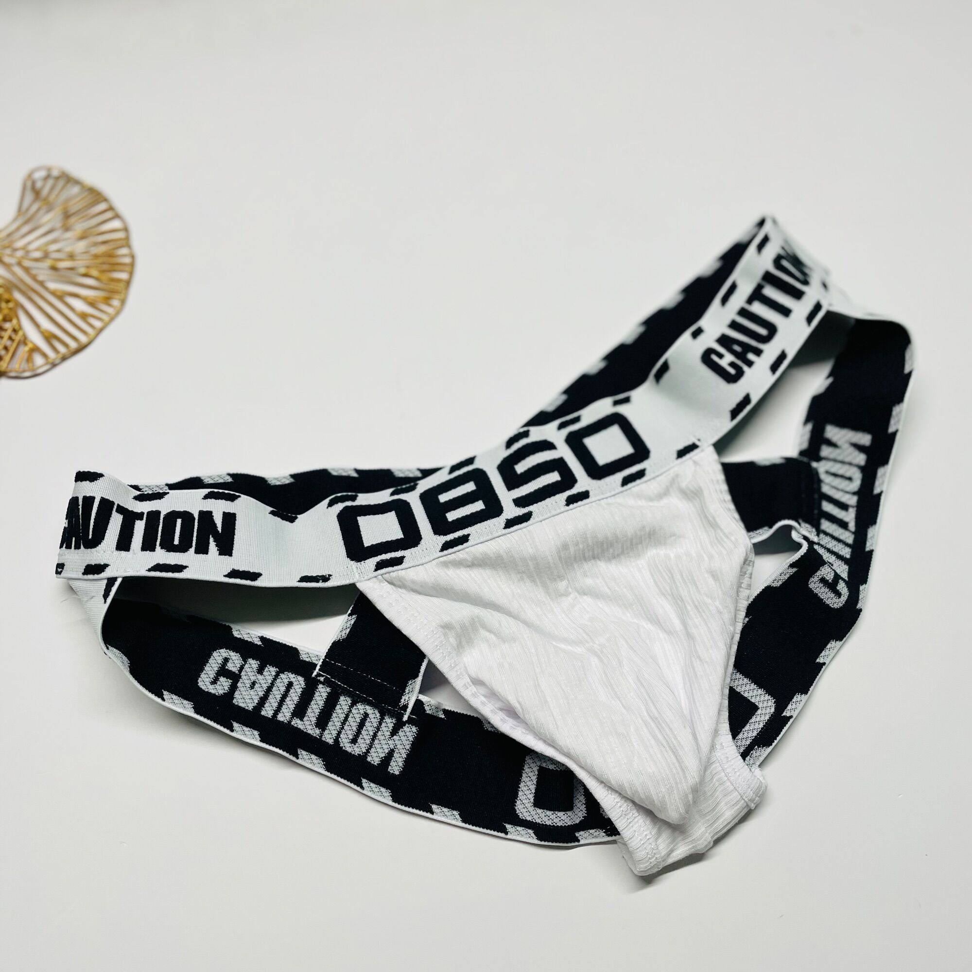 Quần lót nam Jockstrap màu trắng size XL