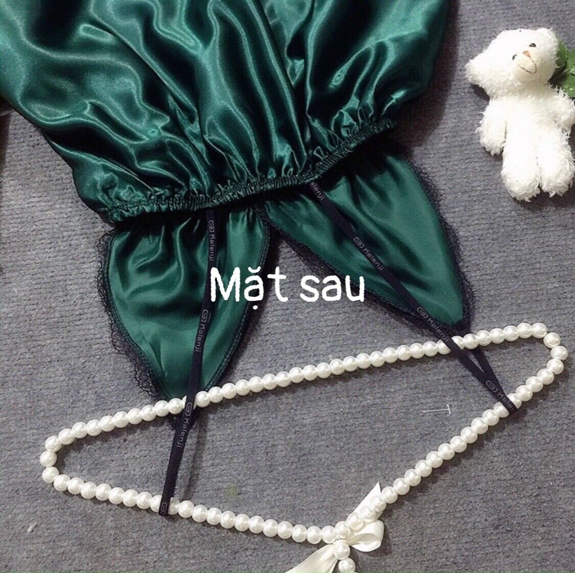 Đầm Ngủ Sexy 2 Dây Phi Lụa Form 40-55kg