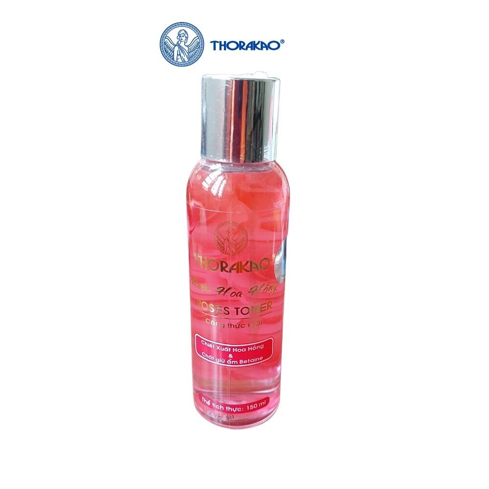 Nước hoa hồng Thorakao 150ml - nước rửa mặt hoa hồng cân bằng độ ẩm cho da