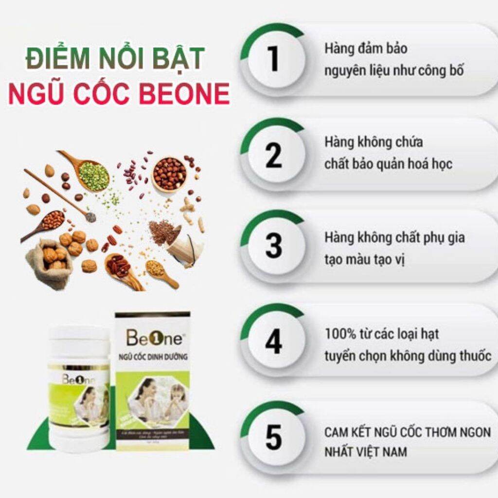 [Xả kho] Bột NGŨ CỐC BEONE HỘP 500G
