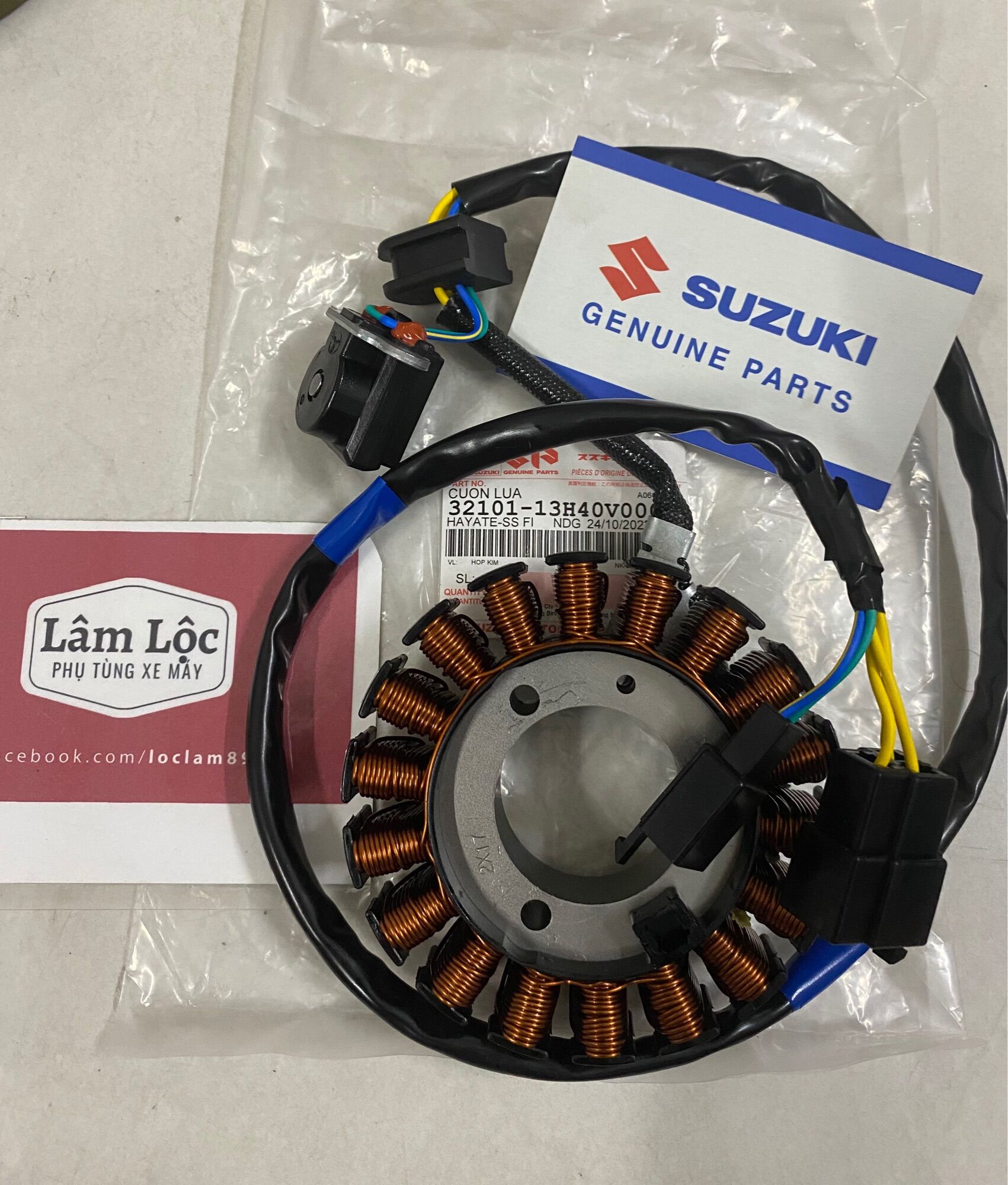 Cuộn lửa hayate ss fi phun xănh suzuki chính hãng