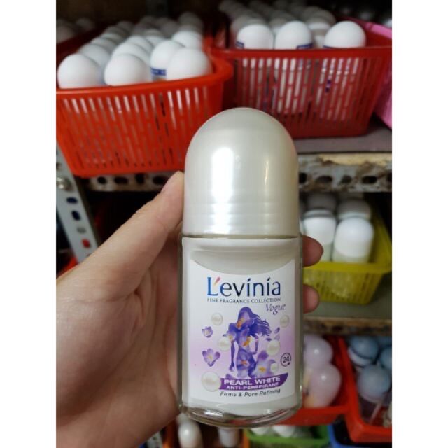 Lăn Khử Mùi Trắng Da L’evinia Màu Tím 50ml