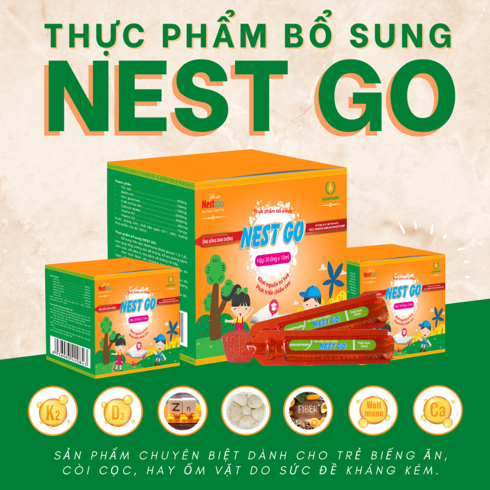 Ống Uống Dinh Dưỡng Nest Go 