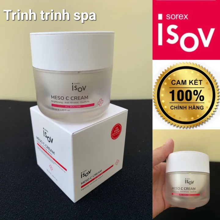 Kem trắng da, giảm nám hàn quốc - isov meso stem c 50ml