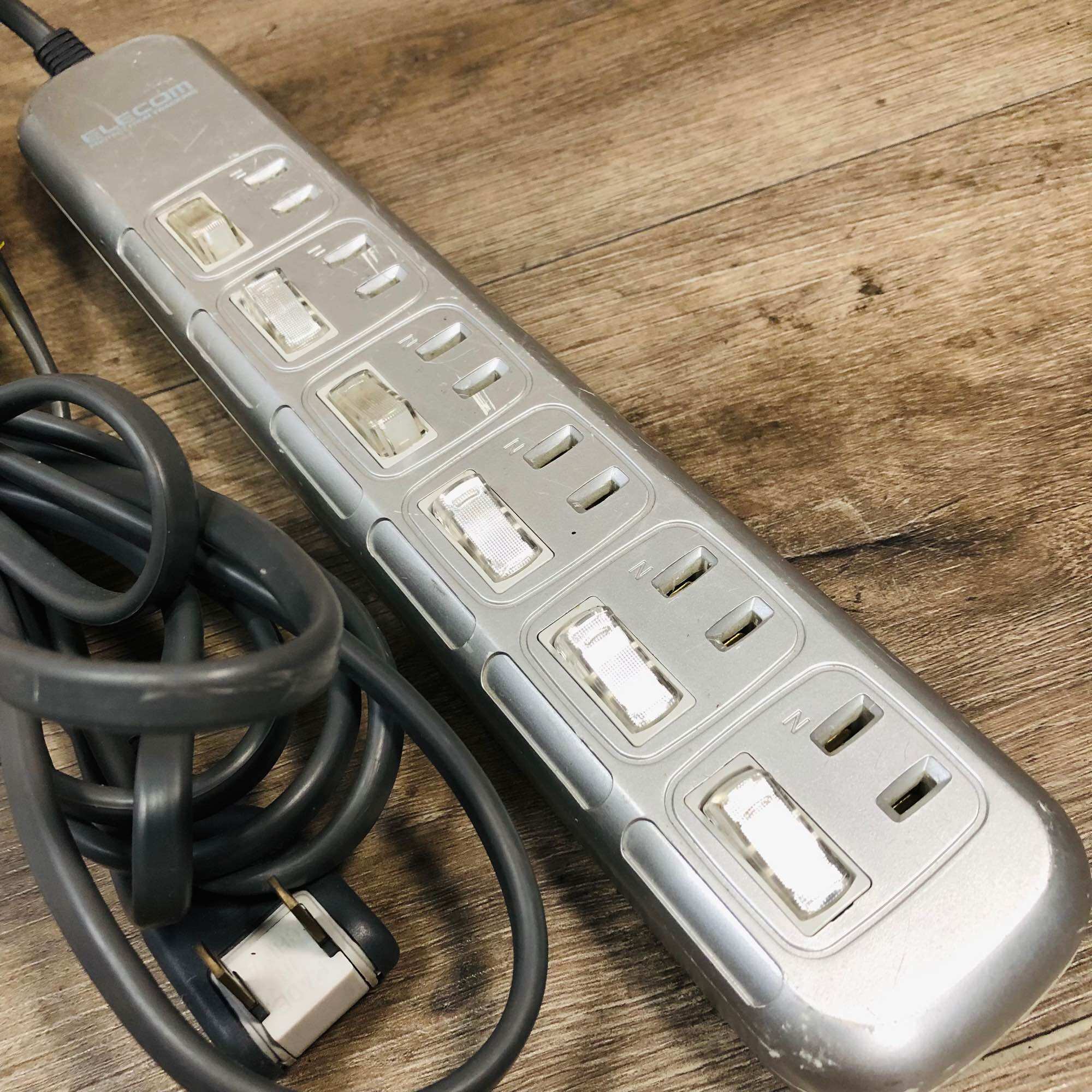 Ổ cắm điện có dây ELECOM - Hàng Nội Địa Nhật
