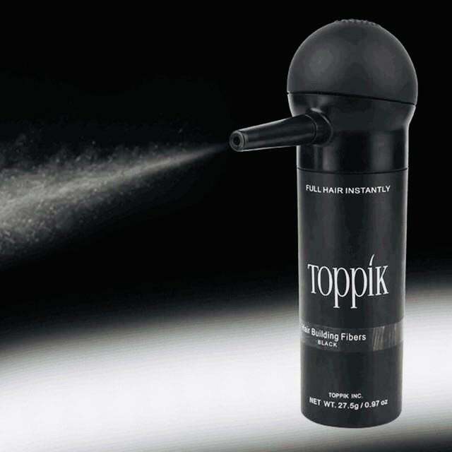 Bột phủ tóc che hói đầu kèm vòi phun Applicator toppik