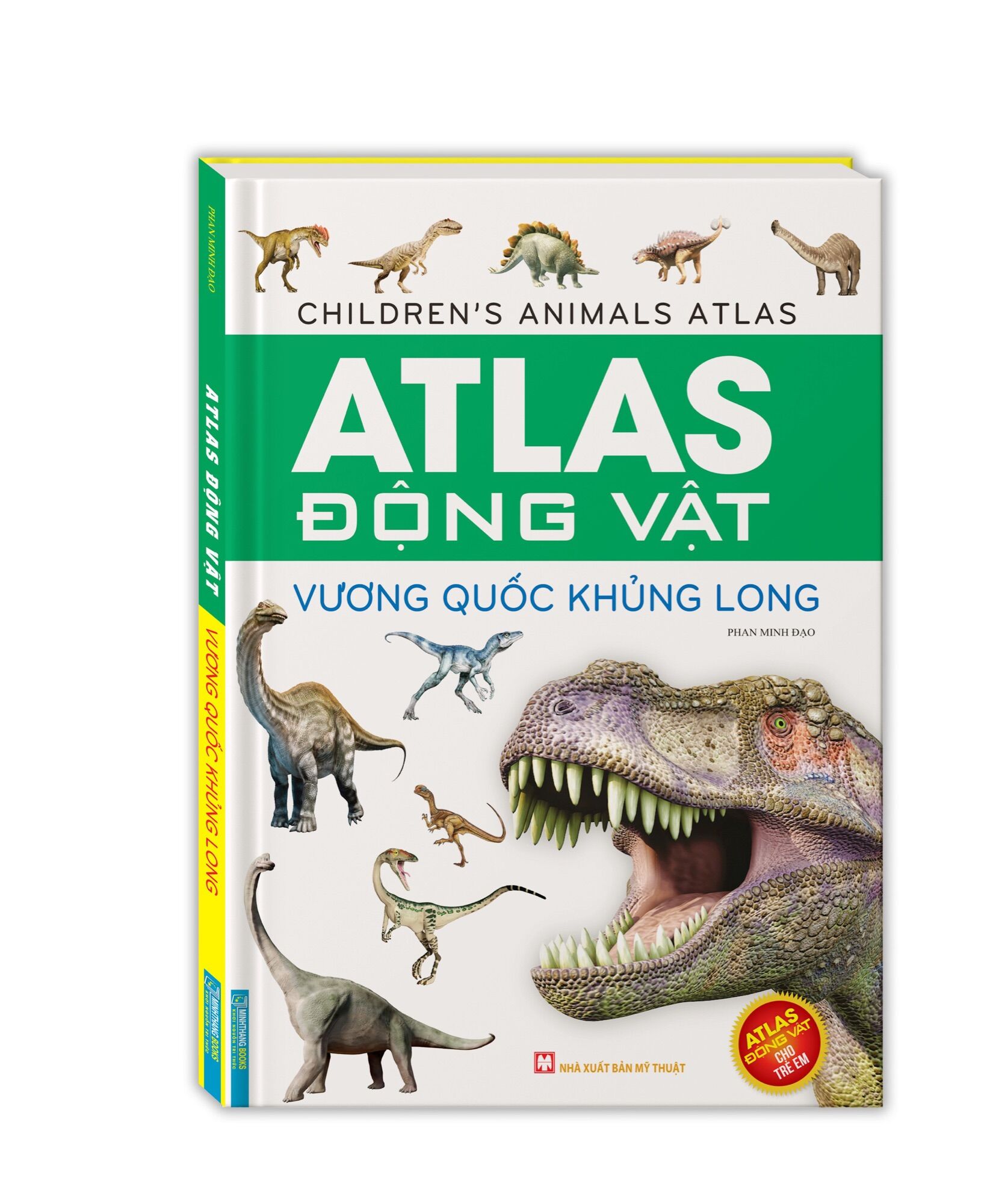 Sách - atlas động vật - vương quốc khủng long
