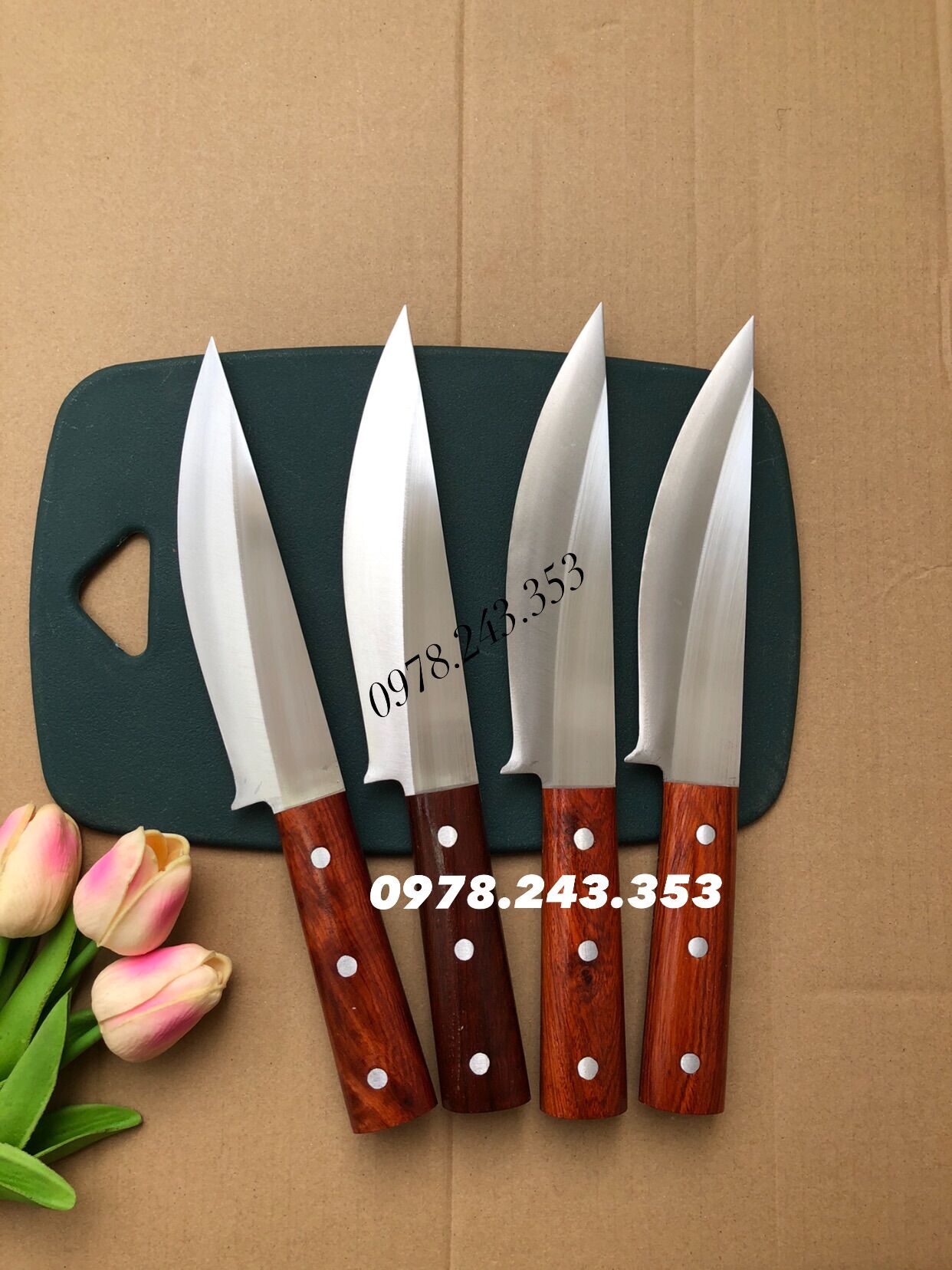 Dao lọc thịt- lọc không han gỉ sắc bén
