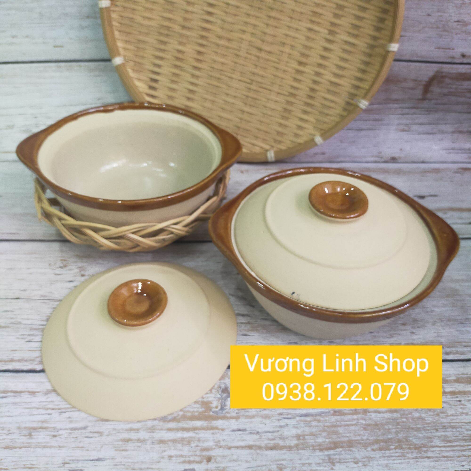 Nồi đất nung thượng hạng size 15cm ,17cm