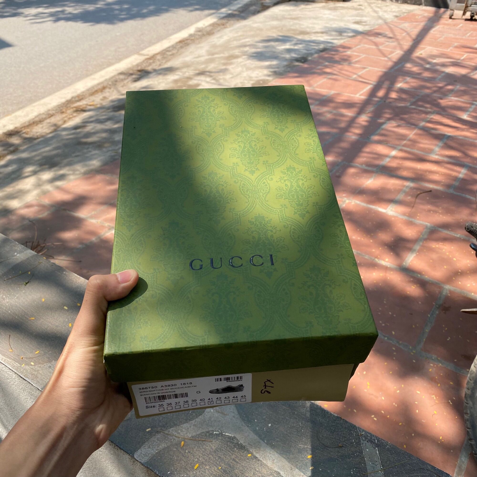 ( 18shoes ) Gucci sơn tùng bản siêu cấp ( full box + ảnh thật )