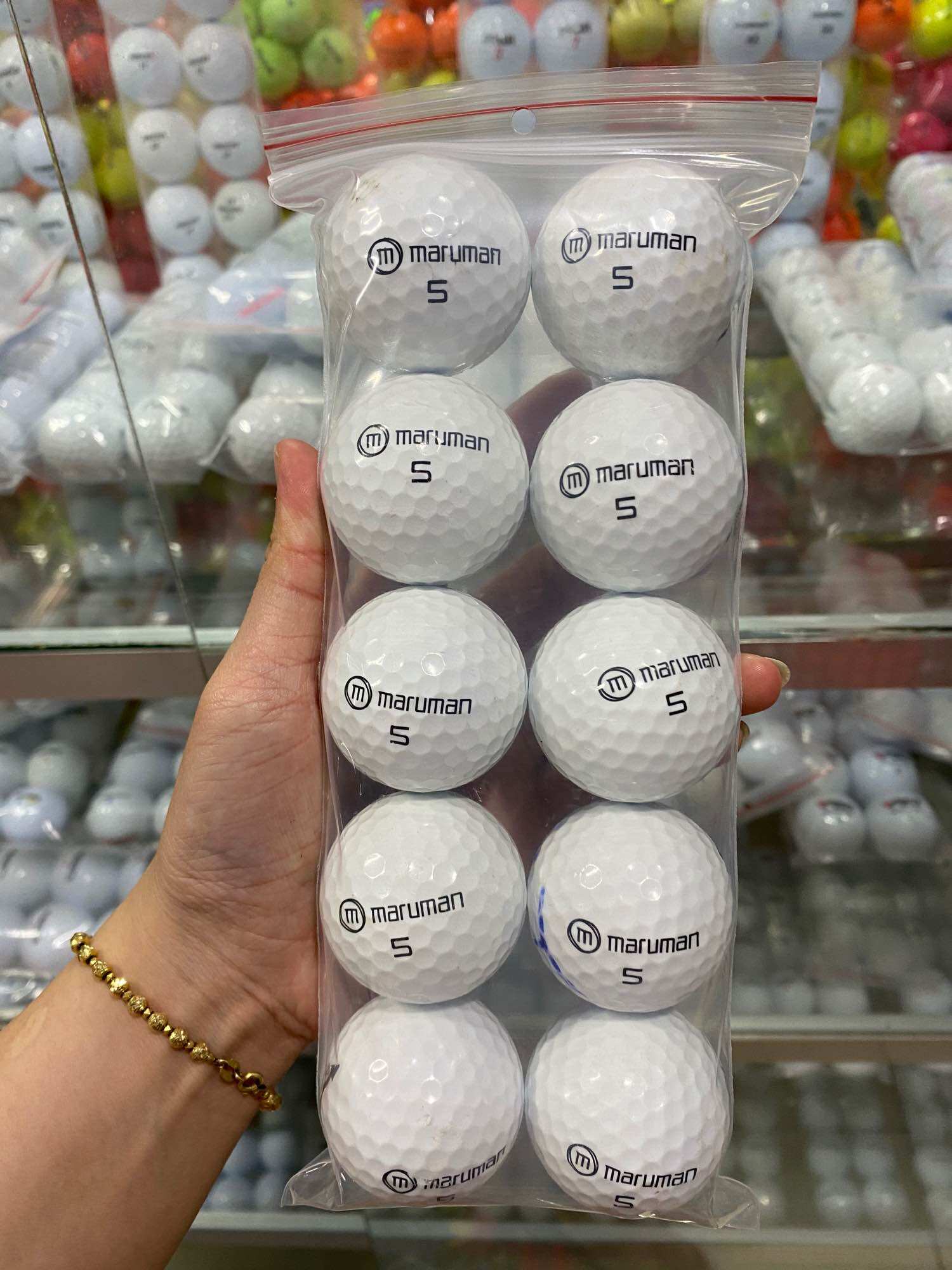 (Combo 10quả) Bóng Golf Các Thương Hiệu độ mới 98% giá rẻ